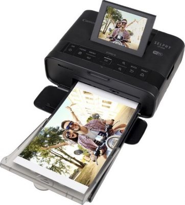 طابعة Canon SELPHY Wireless Compact Photo Printer with AirPrint and Mopria Device Printing