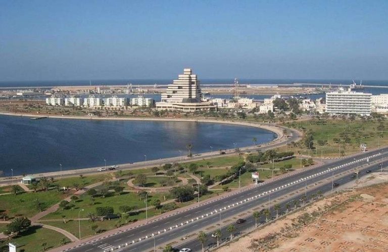 مدينة بنغازي في ليبيا