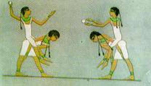 كرة اليد عند المصريين القدماء